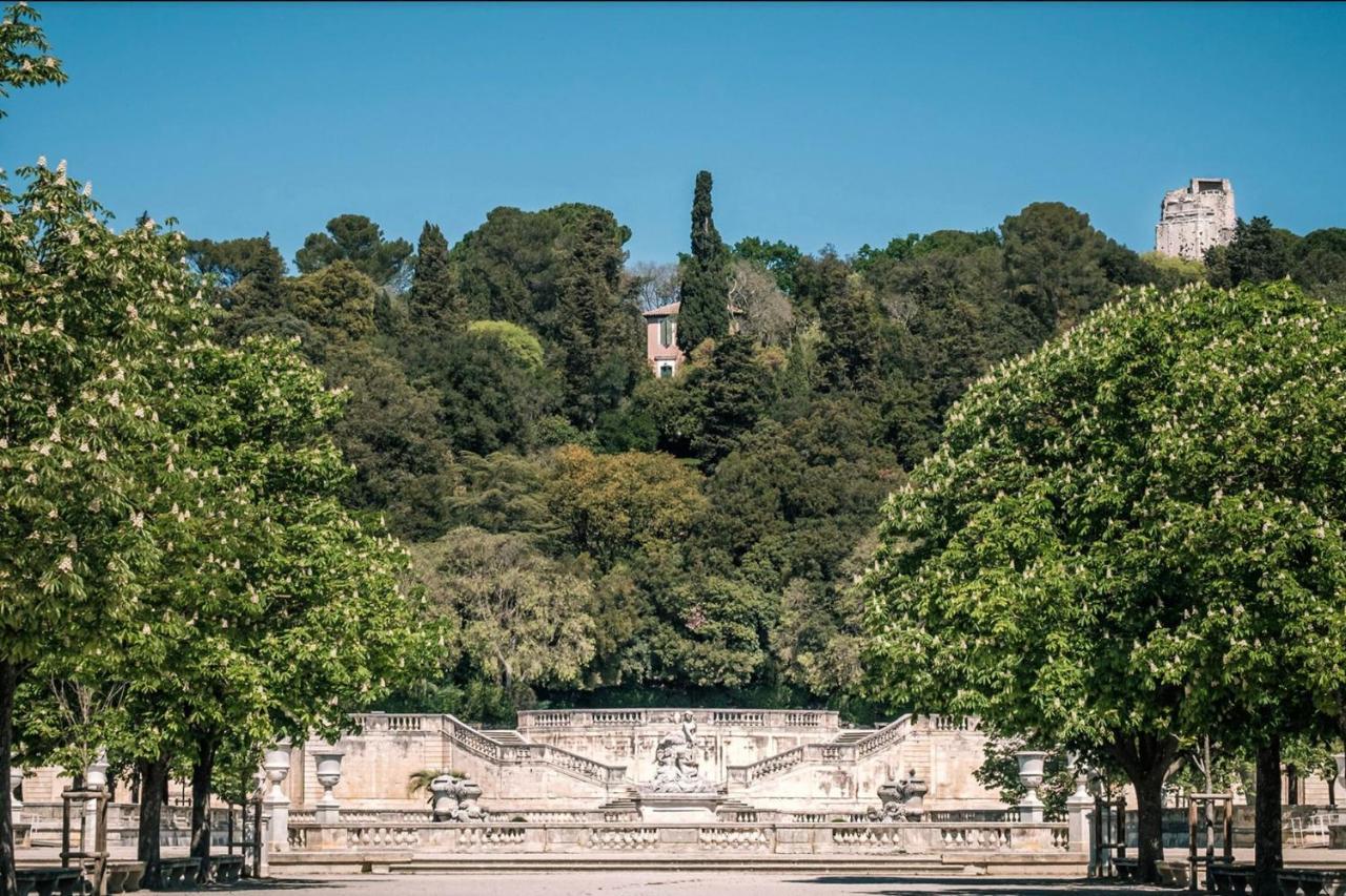 The Sunny - P2 With Terrace - City Centre Nîmes Eksteriør billede
